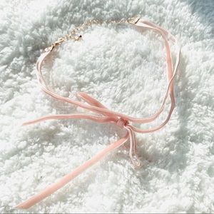 Pink choker